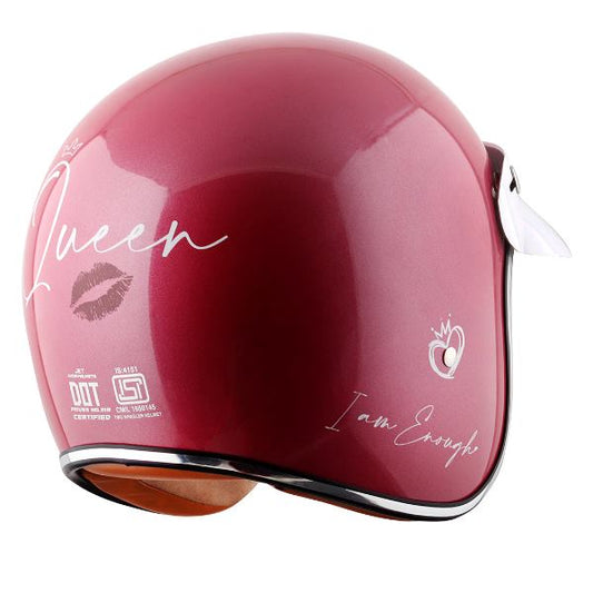Axor Retro Jet Queen Helmet - Mauve Pink