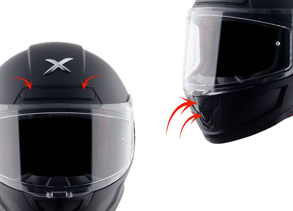 Axor Hunter Turbo Helmet - Dull Black Grey