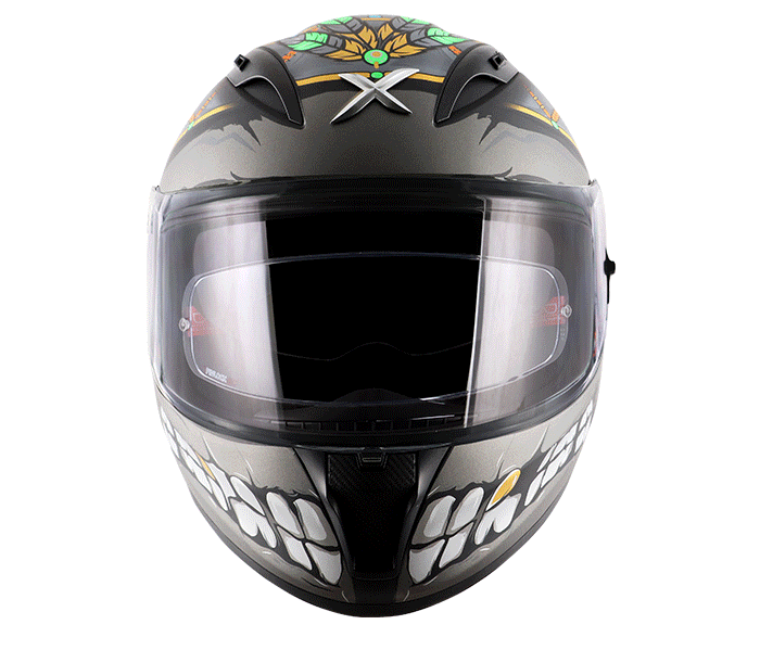 Axor Street Freedom Black Green Dull Helmet