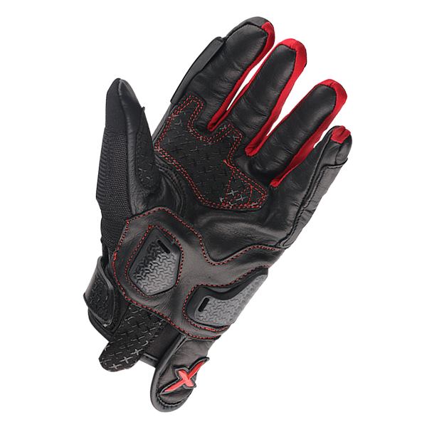 Axor Viper Riding Gloves (Black-Red)