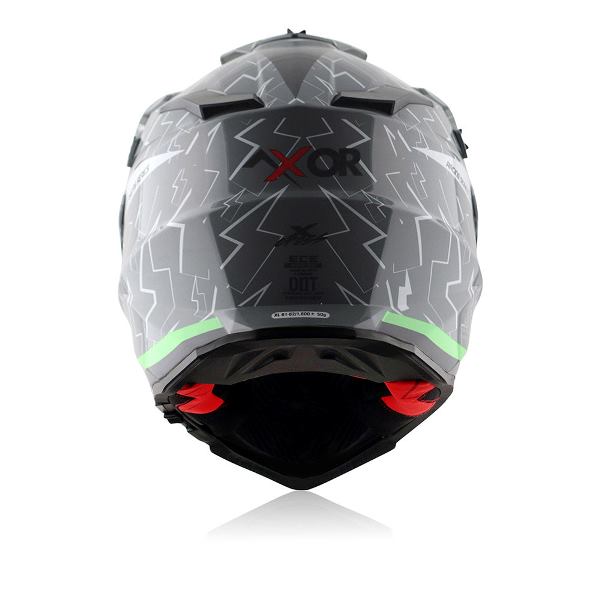 Axor-X-Cross Flash Dual Visor (Cool Grey Green)-7652204191