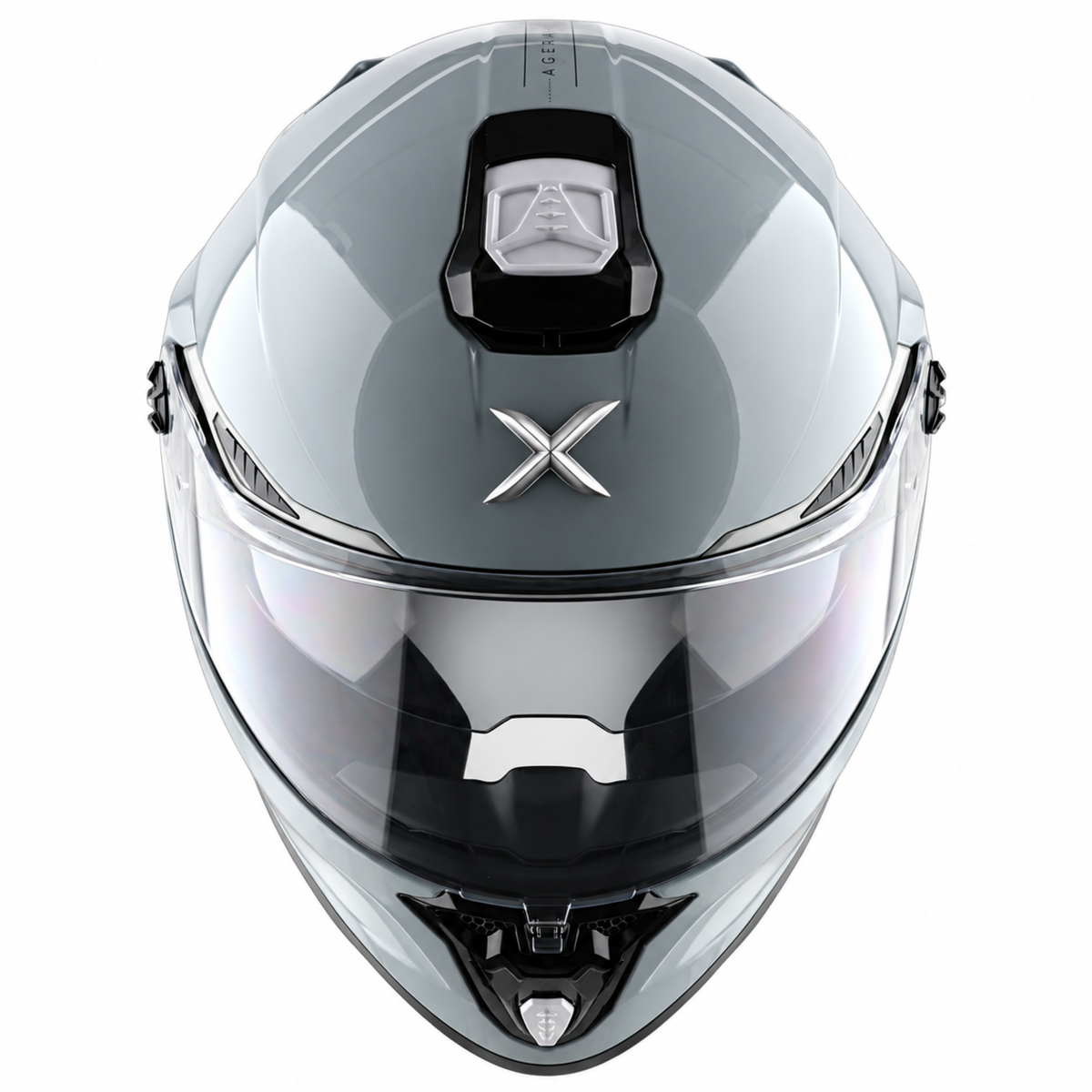 Axor Agera Full Face Nardo Grey Helmet With Spoiler