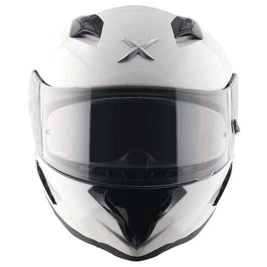 Axor Hunter Solid Colors Helmet - Pearl White