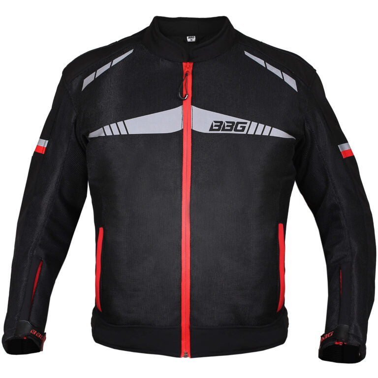 BBG Metro Riding Jacket - Red - Riders Junction