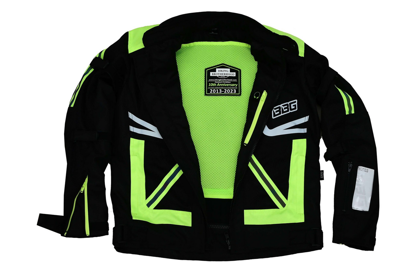 BBG Indy Riding Jacket - Neon
