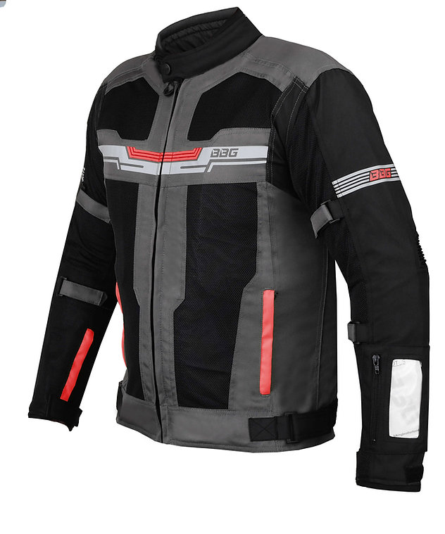 BBG Marshal Riding Jacket - Red