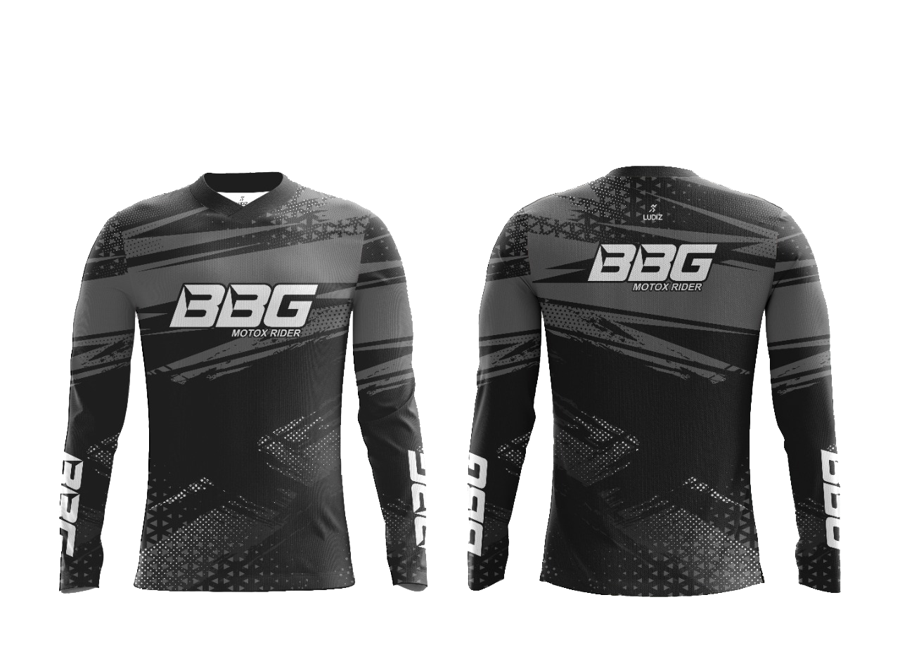 BBG Motocross Jersey - Black