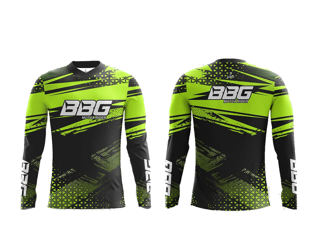 BBG Motocross Jersey - Neon