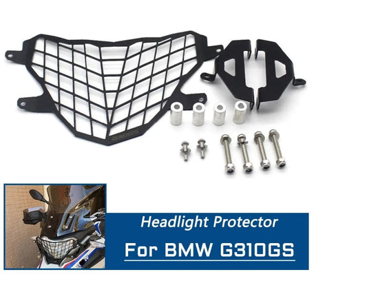 BMW 310gs headlight grill black 2