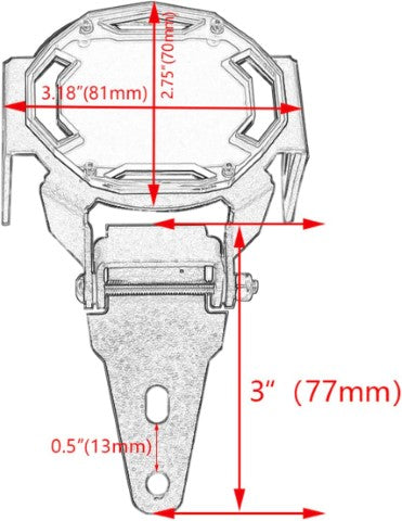 BMW LED Auxiliary Light Protector - RJ Accessories