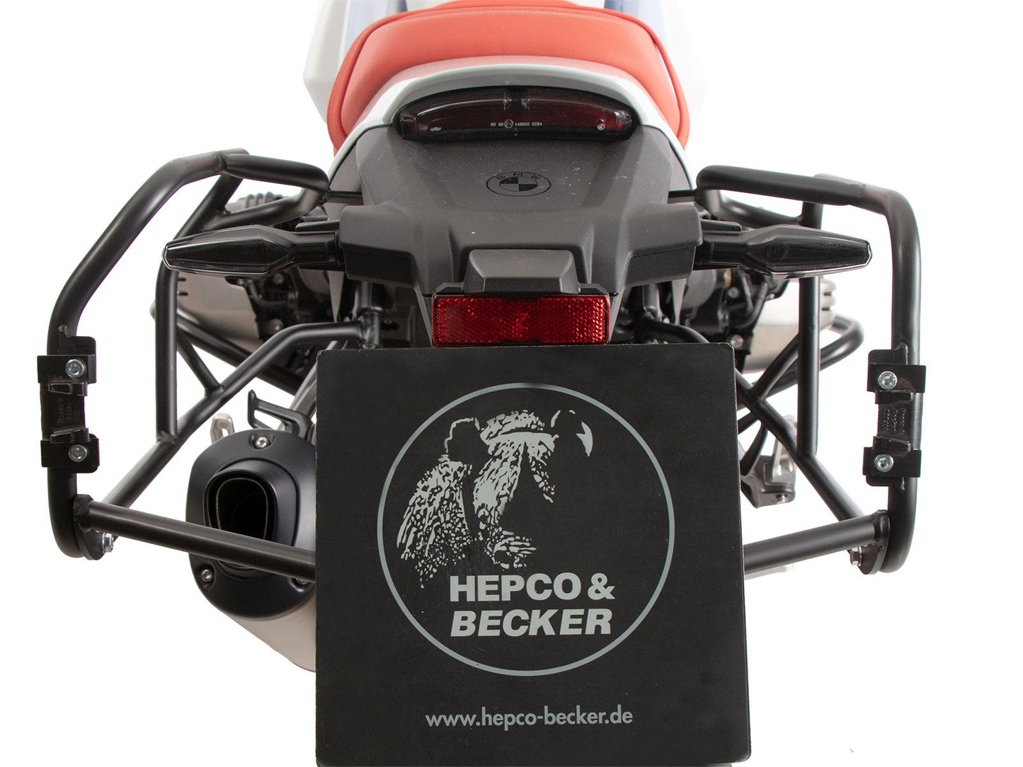 BMW R 12 G/S Sidecase Carrier – Side Cases Carrier "Cutout" - Hepco Becker - 6516546 00 01