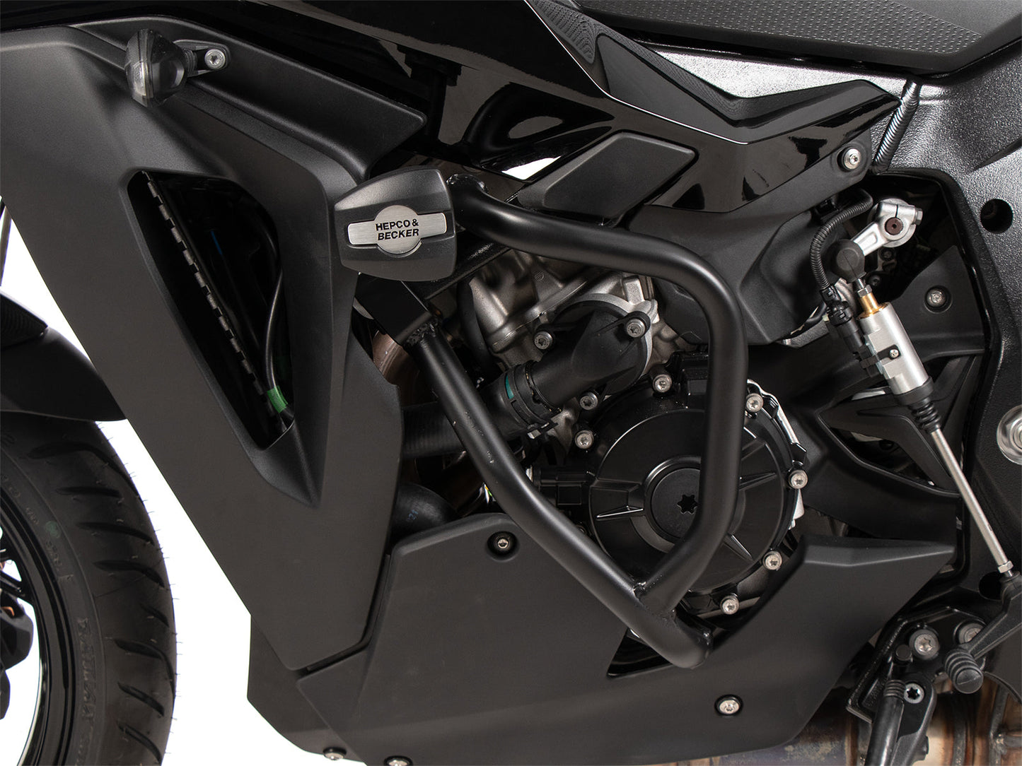 BMW S 1000 XR Engine Guard with Protection Pads - Hepco Becker - 5016538 00 01