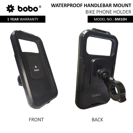 BOBO BM10H Fully Waterproof Phone Holder Motorcycle Mobile Mount - Riders Junction