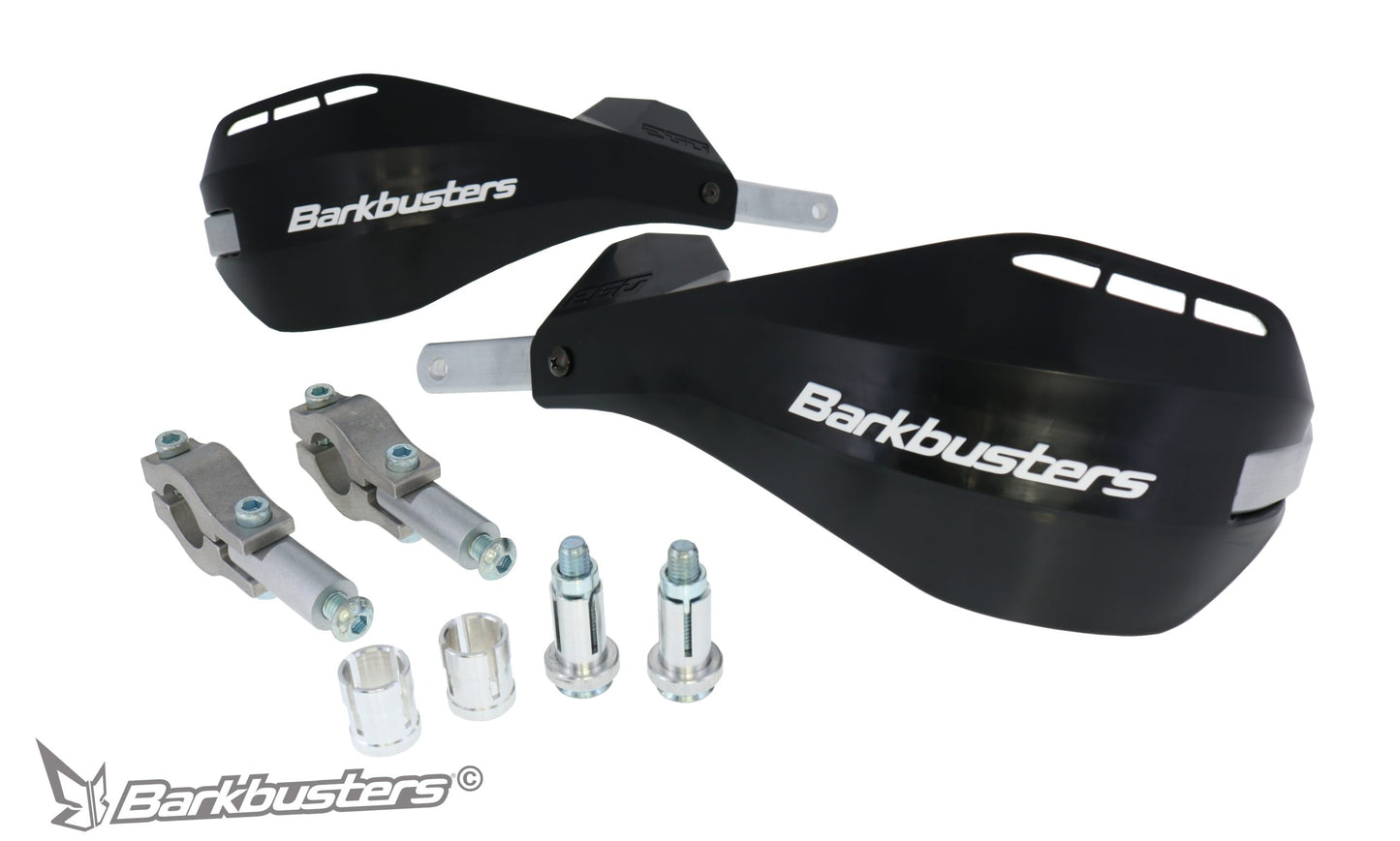 Barkbusters EGO Handguard-Standard Fitting Kit (Straight 22mm)-(Black)-EGO-201-00-BK