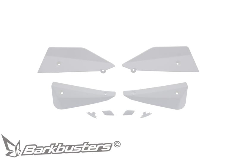 Barkbusters Spare Part – Sabre Deflector & Plug Set - White B-084-WH