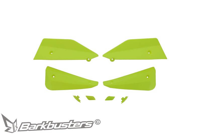 Barkbusters Spare Part – Sabre Deflector & Plug Set - Yellow Hi-Viz B-084-YH