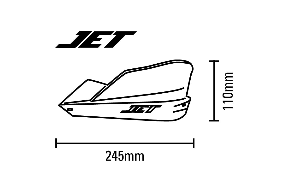 Barkbusters JET Guards – Red – JET-003-00-RD