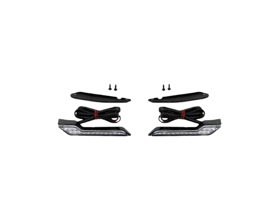 Barkbusters LED Running Lights - White - LED-002-03-WH