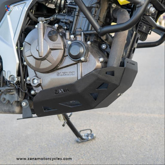 Bash Plate Black Aluminium for V-Strom 250 - ZANA, ZI-8227