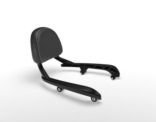 Black Passenger Backrest Mounts for Meteor 350-KXA00625