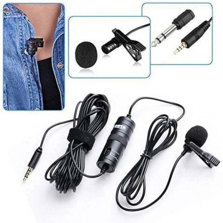Boya BY M1 Mic for Vlog, presentation, live streaming