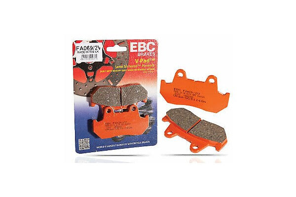 Brake Pads - FA209/2V Semi Sintered - EBC - Riders Junction