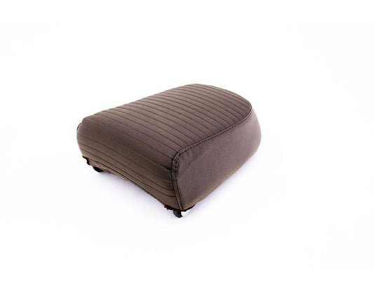 Brown Pleated Seat Cover for Meteor 350-KXA00135