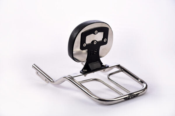 Bullet Backrest with Pu Seat in Stainless Steel