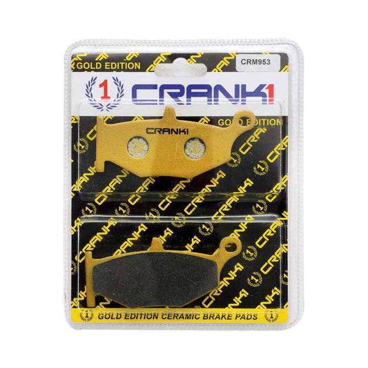 CRANK1 Brake Pad For Rear Suzuki GSX-S750 (2011-2018)-CRM953