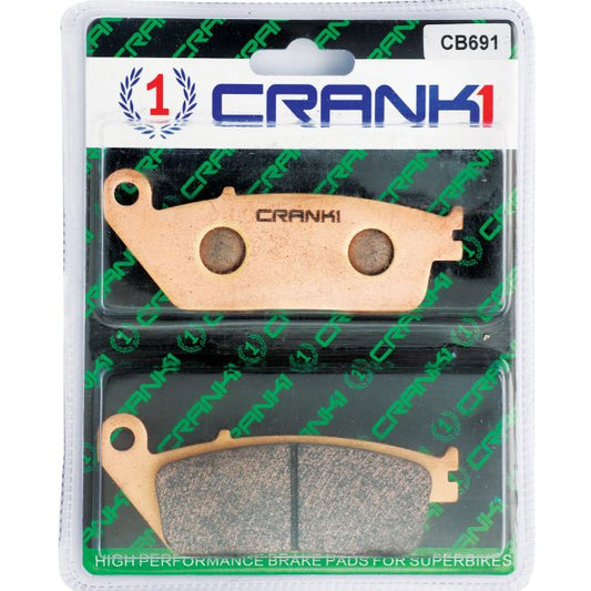 CRANK1 Brake Pads Front Honda NX 500 (2023 Onwards)-CB691