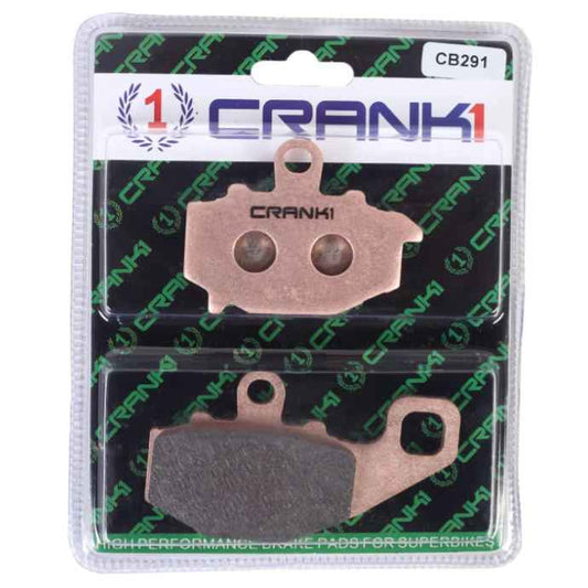 CRANK1 Brake Pads Rear Kawasaki Ninja 1000SX (2015-2016) (2017-2019)-CB291