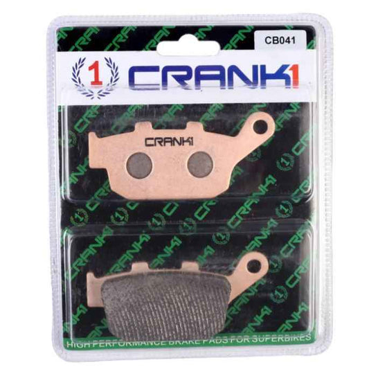 CRANK1 Brake Pads Rear Triumph Bonneville Bobber (2017 Onwards) -CB041