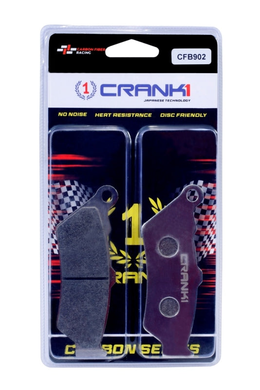 CRANK1 Carbon Brake Pads Font Benelli TRK 502 2017 Onwards – CFB902 (2 SETS Required)
