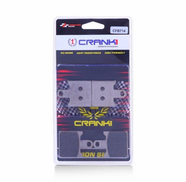 CRANK1 Carbon Brake Pads For Kawasaki Ninja ZX 14R (2021) - Front - CFB714 - 2 Sets