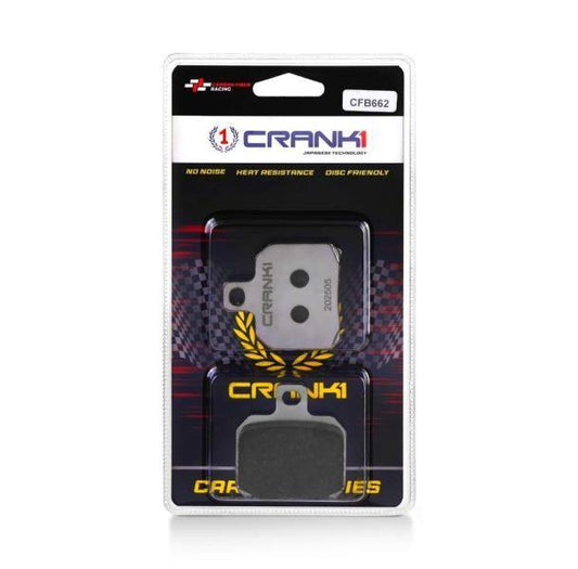 CRANK1 Carbon Brake Pads For Triumph Street Triple S 765 (2017-2020) - Rear - CFB662