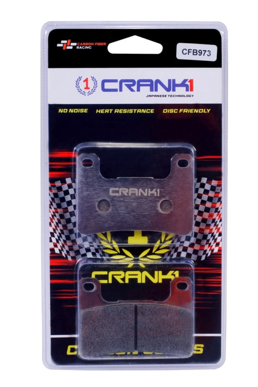 CRANK1 Carbon Brake Pads Front Suzuki Intruder M1800 2007-2018 – CFB973 (2sets Required)
