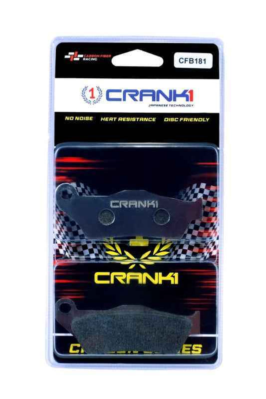 CRANK1 Carbon Brake Pads Front Royal Enfield Scram 440 - CFB181