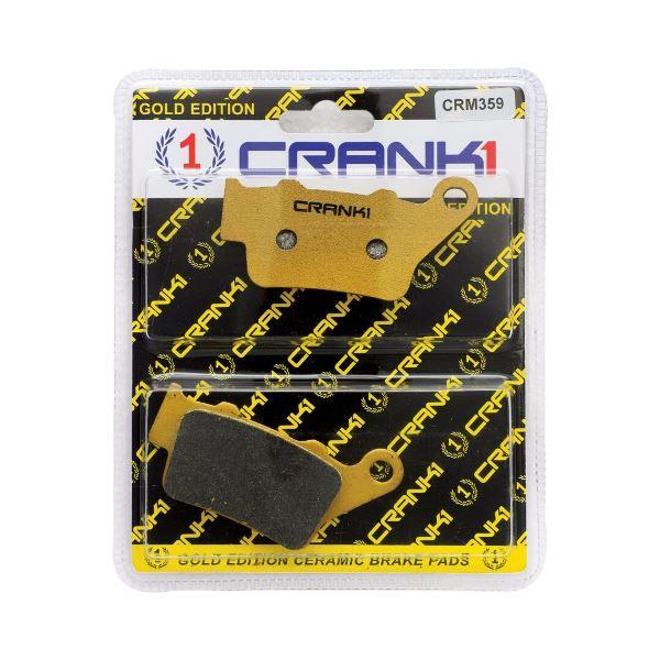 CRANK1 Ceramic Brake Pad For Rear Harley Davidson 440X -CRM359