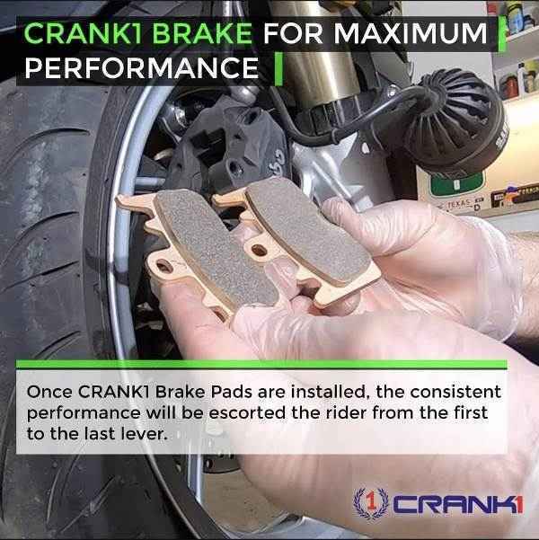 CRANK1 Brake Pads Rear KTM 390 Adventure (2025 Onwards)-CB312