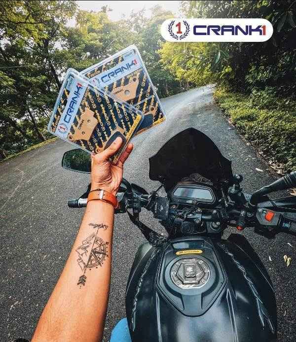 CRANK1 Ceramic Brake Pads for KTM 390 Adventure (Upto 2024)-Front-CRM8609