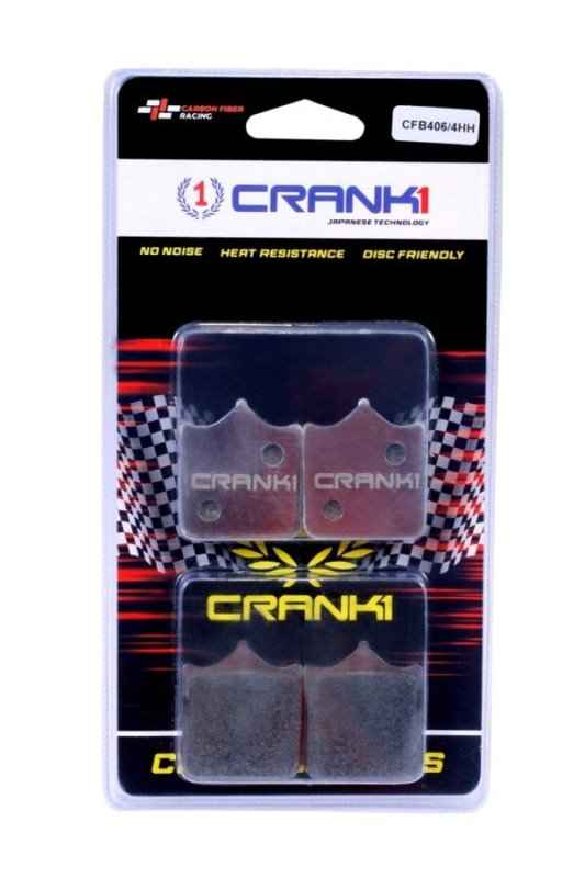 Crank1-Carbon Brake Pads For Triumph Street Scrambler 900 – Front – CFB406/4