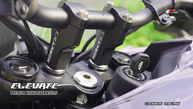 Carbon Racing-Elevate Premium Handlebar Riser For KTM Adventure 390250X (2025)