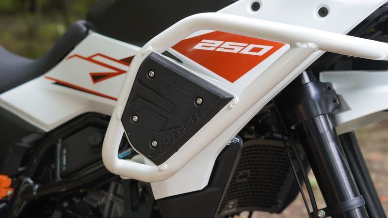 Carbon Racing-Fairing Crash Guard (Ice White) For KTM Adventure 390250X (2025)