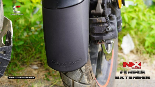 Carbon Racing Fender Extender For NX 500 / CB 500X