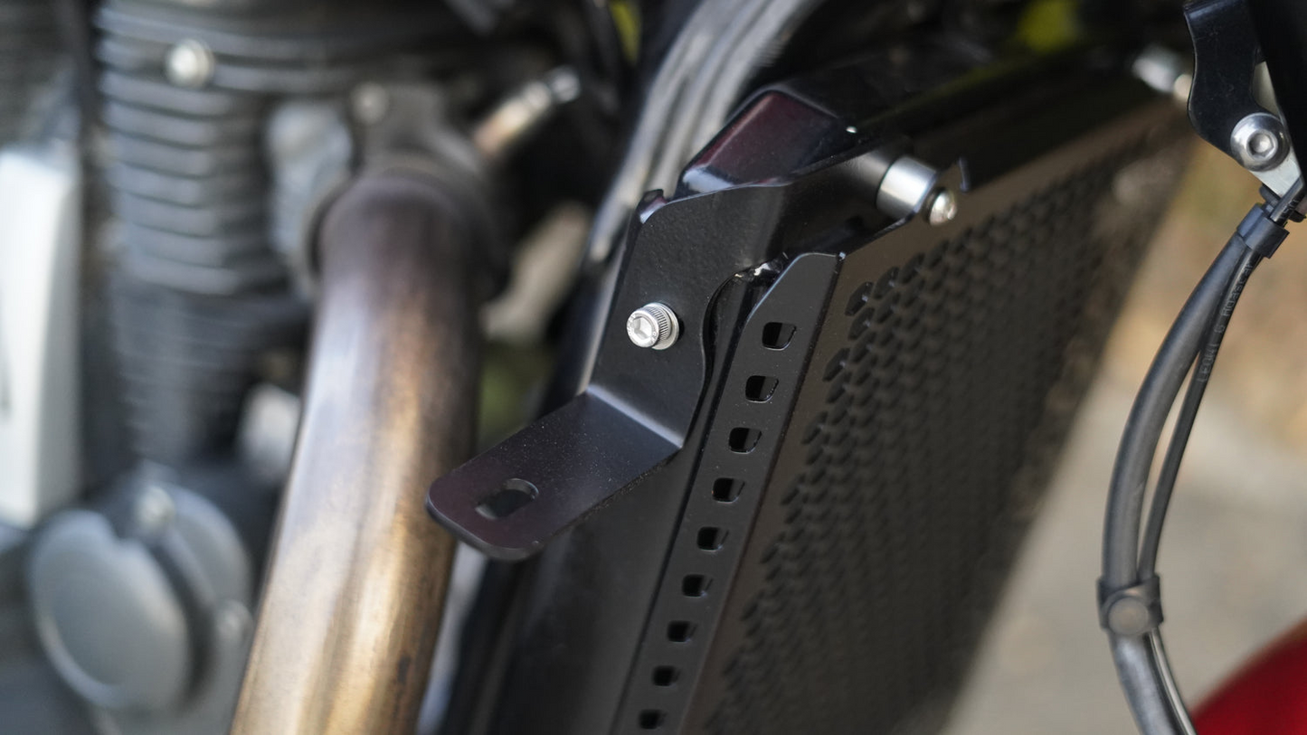 Carbon Racing Fog Lamp Mount - BSA Goldstar 650 - CRBSA