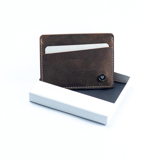 Carbonado Card Holder (Brown)