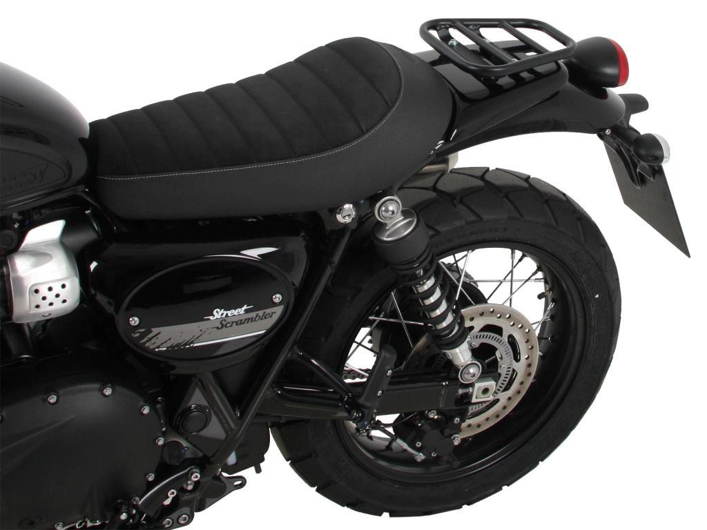 Carrier Solo Rack Without Backrest Black Triumph Triumph Scrambler - Hepco Becker - 6137557 00 01