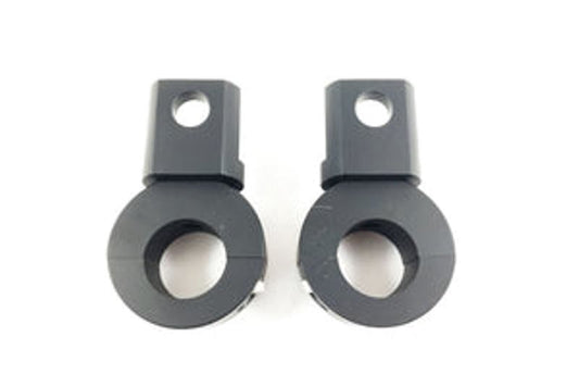 Clamps AUX Lights - Round Bars - Chromed - OY 001-C