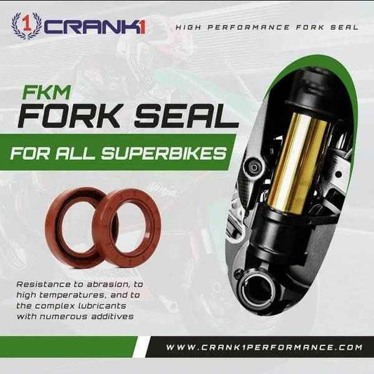 Crank1-Fork Oil Seals Pair Ducati Monster 796 (2010-2016)-CPF55-120