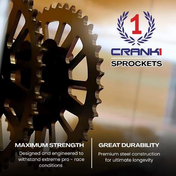 Crank1 Sprocket For Kawasaki Ninja 400 (2018 Onwards) – Rear – CPR486.41T